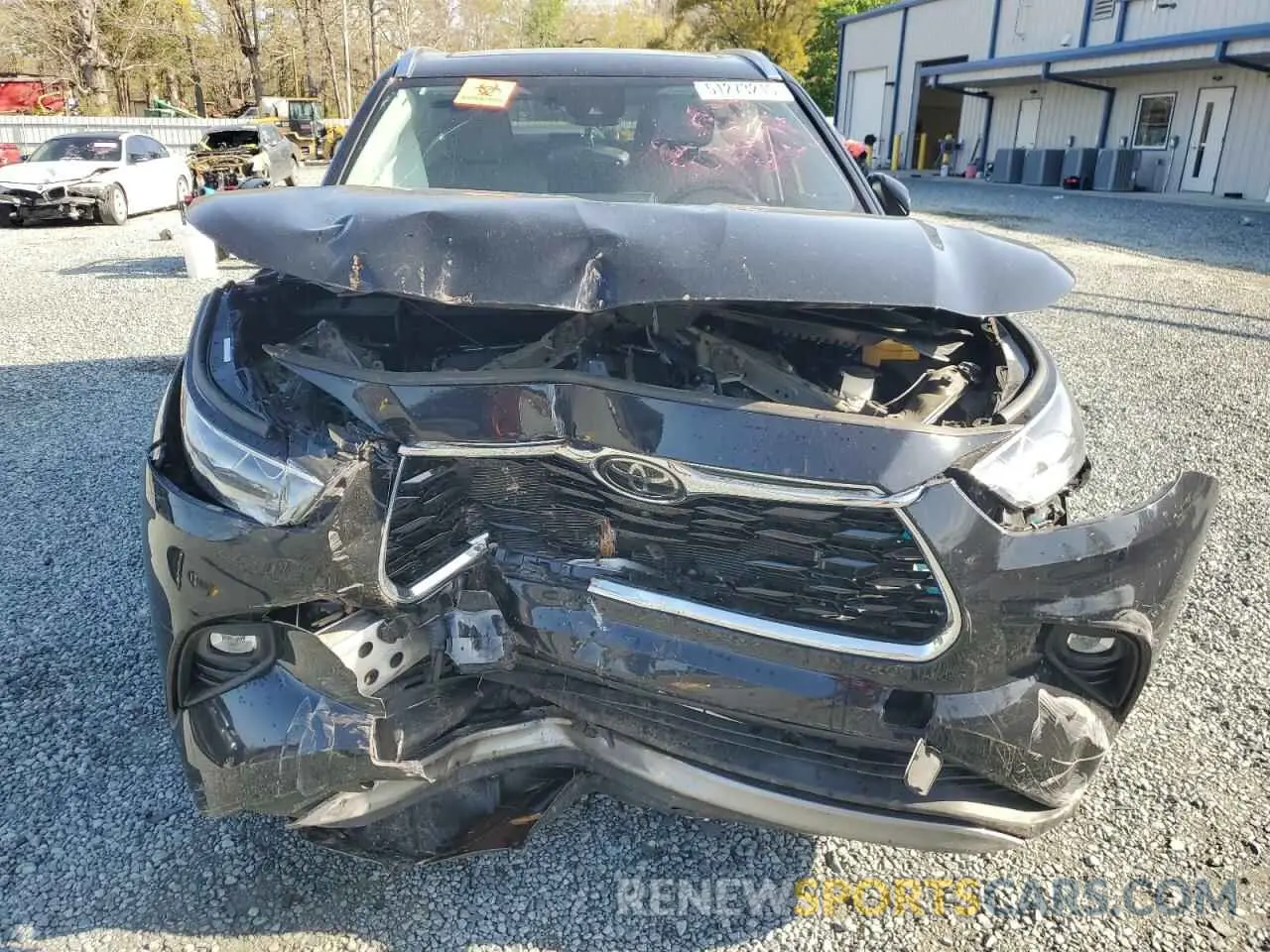 5 Photograph of a damaged car 5TDFZRBH6NS189541 TOYOTA HIGHLANDER 2022