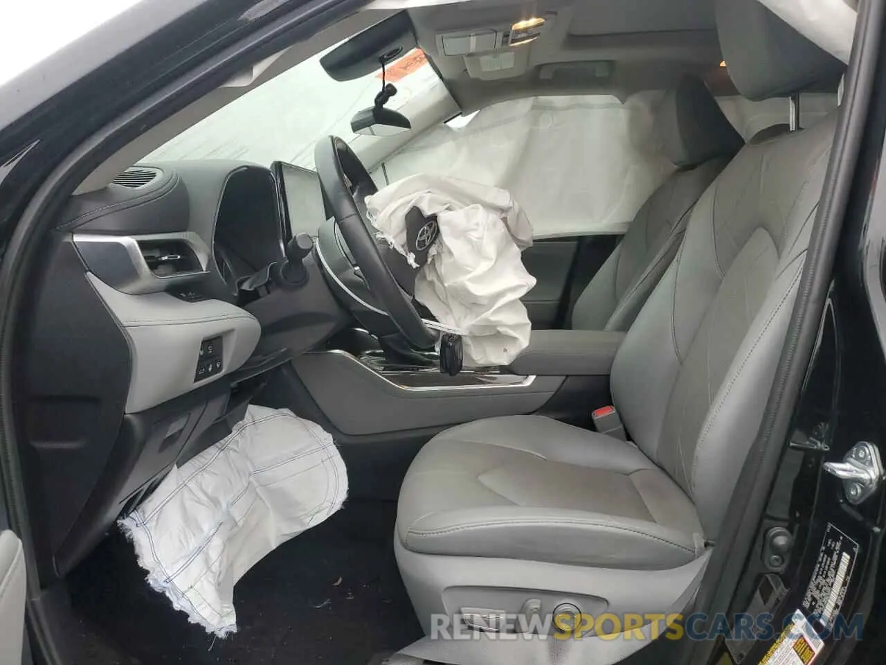 7 Photograph of a damaged car 5TDFZRBH6NS189541 TOYOTA HIGHLANDER 2022