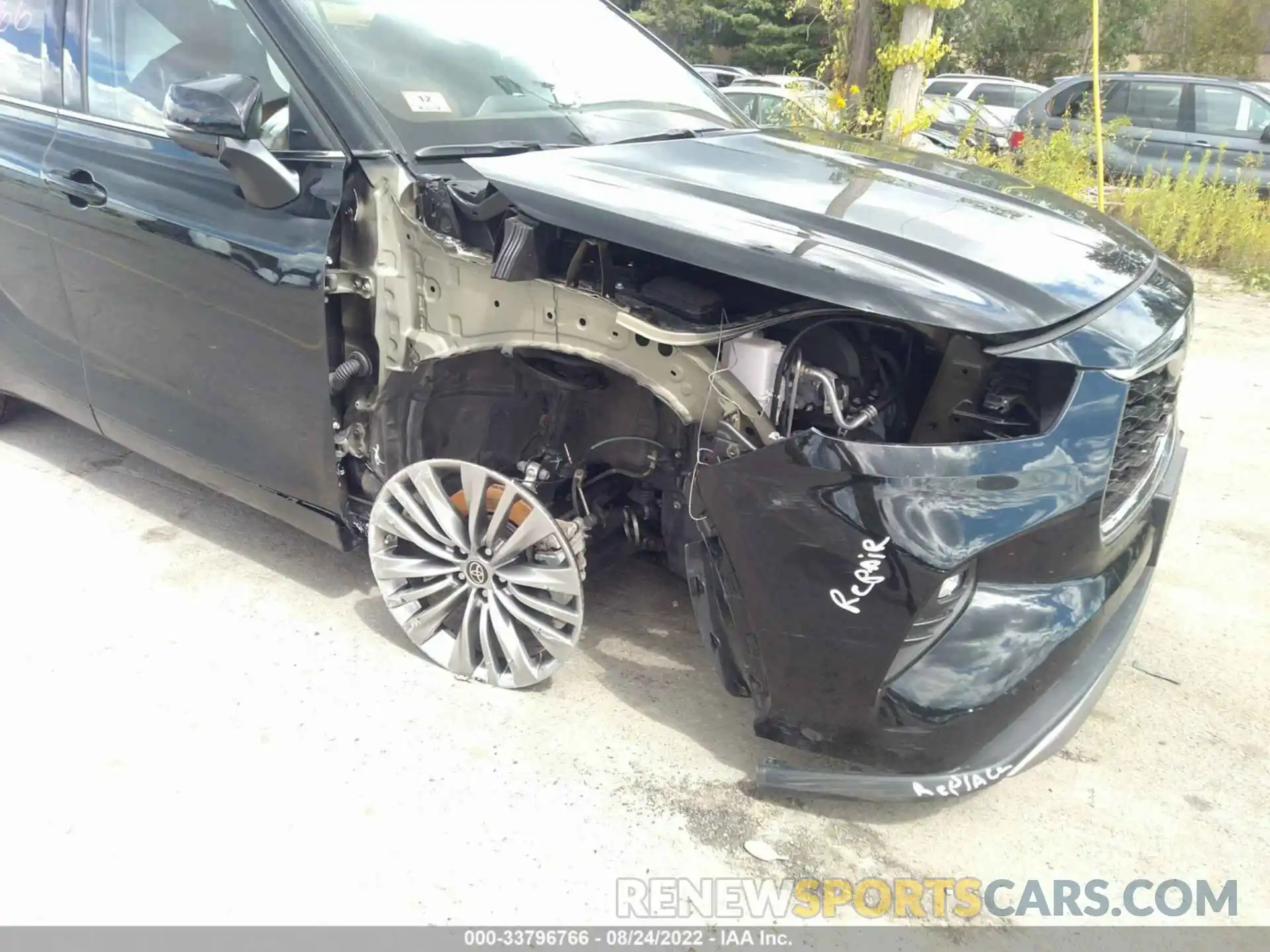 6 Photograph of a damaged car 5TDFZRBH7NS172439 TOYOTA HIGHLANDER 2022