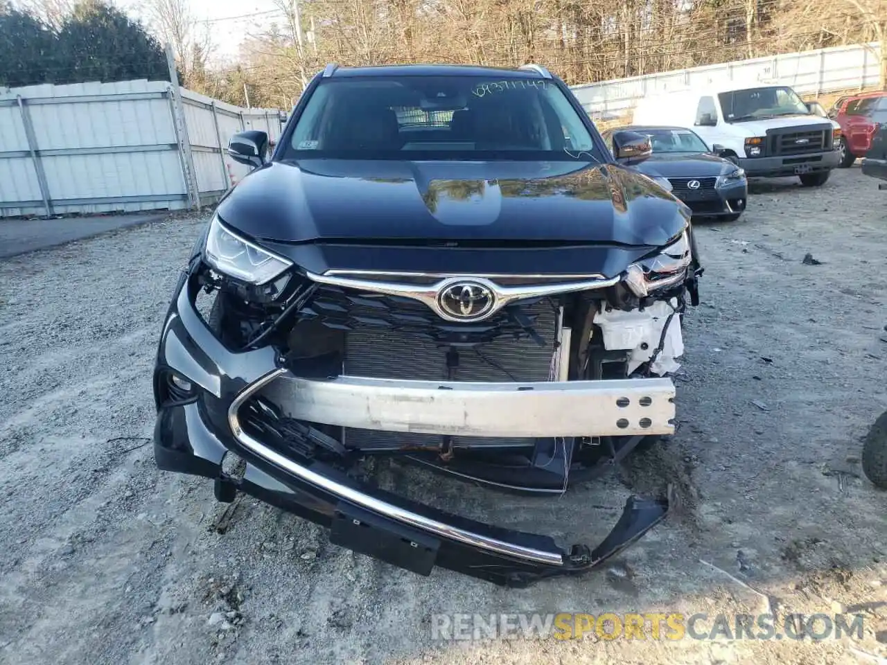 5 Photograph of a damaged car 5TDFZRBH8NS166696 TOYOTA HIGHLANDER 2022