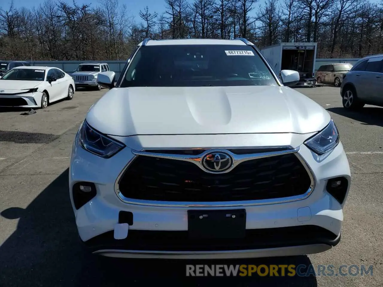 5 Photograph of a damaged car 5TDFZRBH8NS204623 TOYOTA HIGHLANDER 2022
