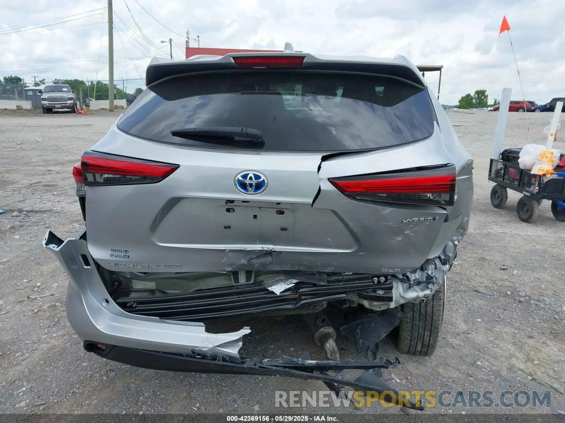 15 Photograph of a damaged car 5TDGARAH4NS511980 TOYOTA HIGHLANDER 2022