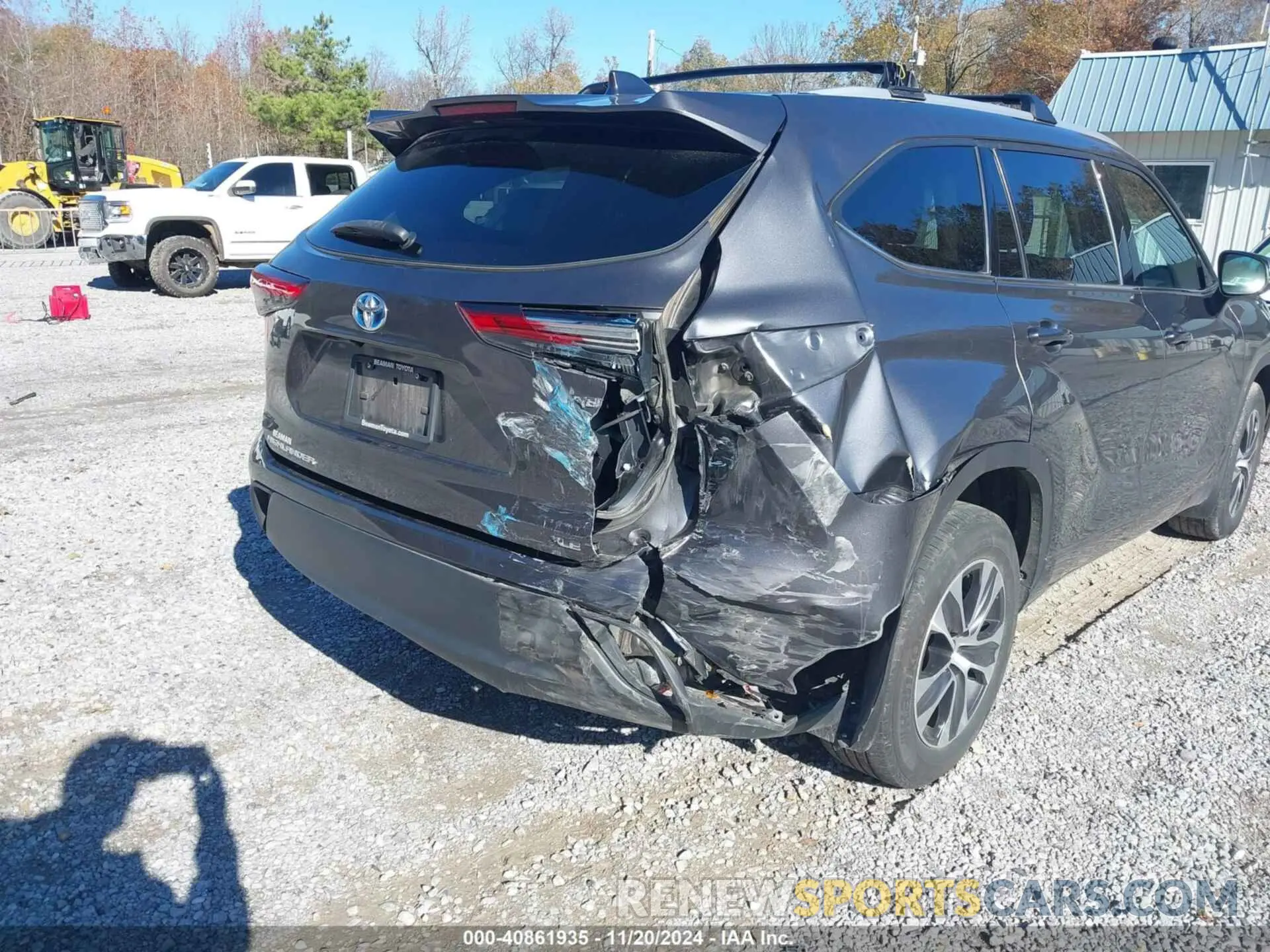 6 Photograph of a damaged car 5TDGARAH7NS512153 TOYOTA HIGHLANDER 2022