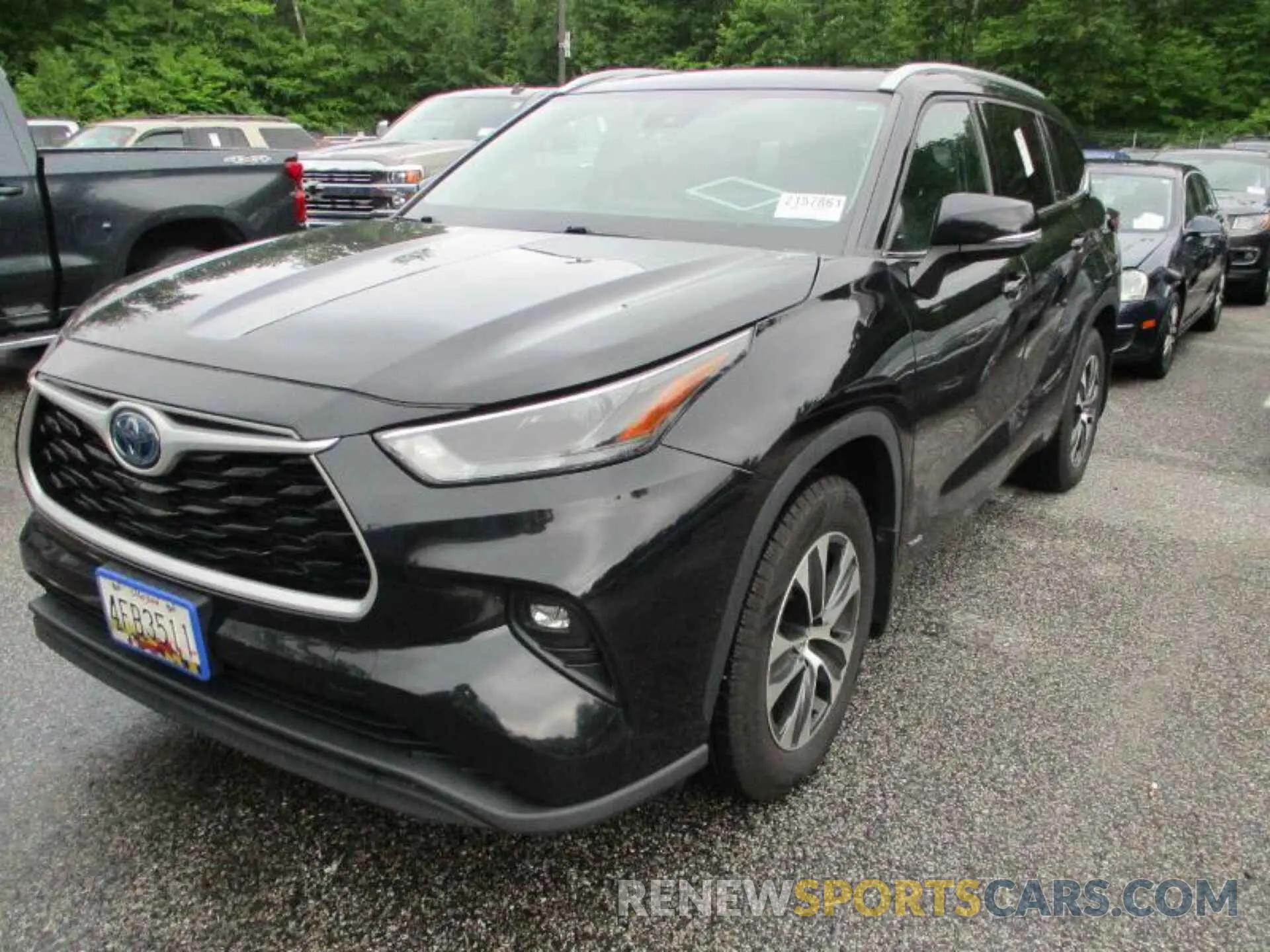 20 Photograph of a damaged car 5TDGBRCH1NS543750 TOYOTA HIGHLANDER 2022