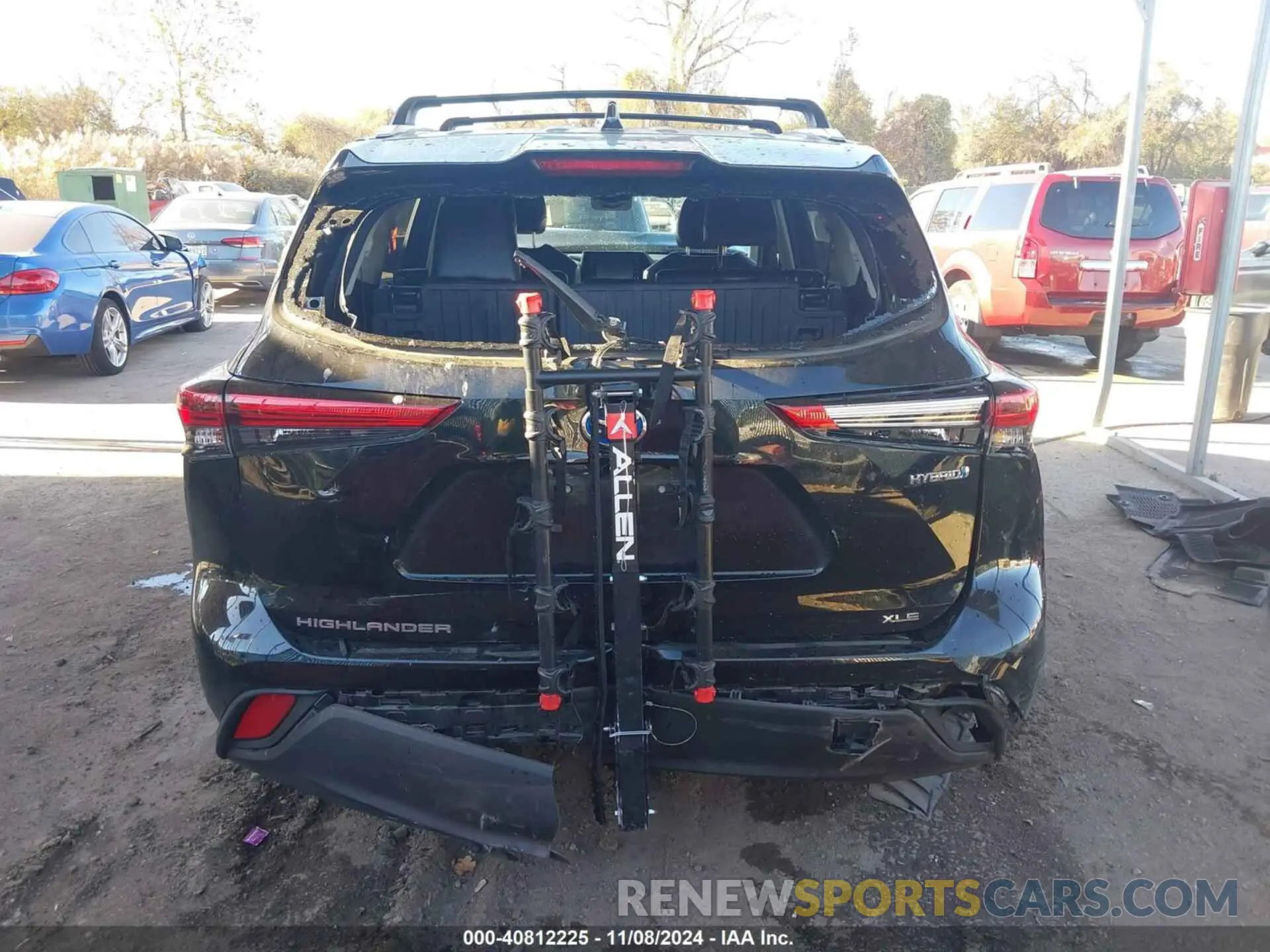 16 Photograph of a damaged car 5TDGBRCH2NS545538 TOYOTA HIGHLANDER 2022