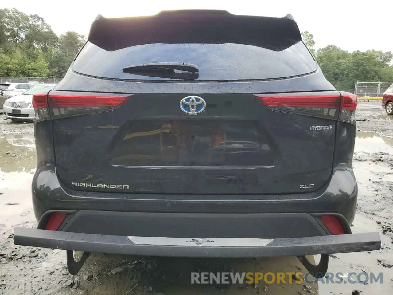 6 Photograph of a damaged car 5TDGBRCH3NS557505 TOYOTA HIGHLANDER 2022