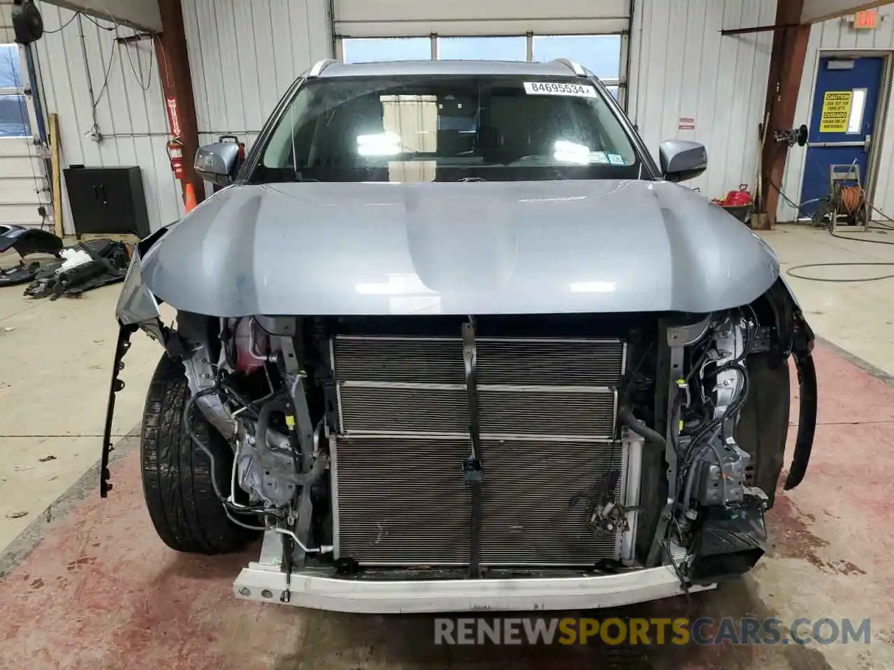 5 Photograph of a damaged car 5TDGBRCH5NS073027 TOYOTA HIGHLANDER 2022