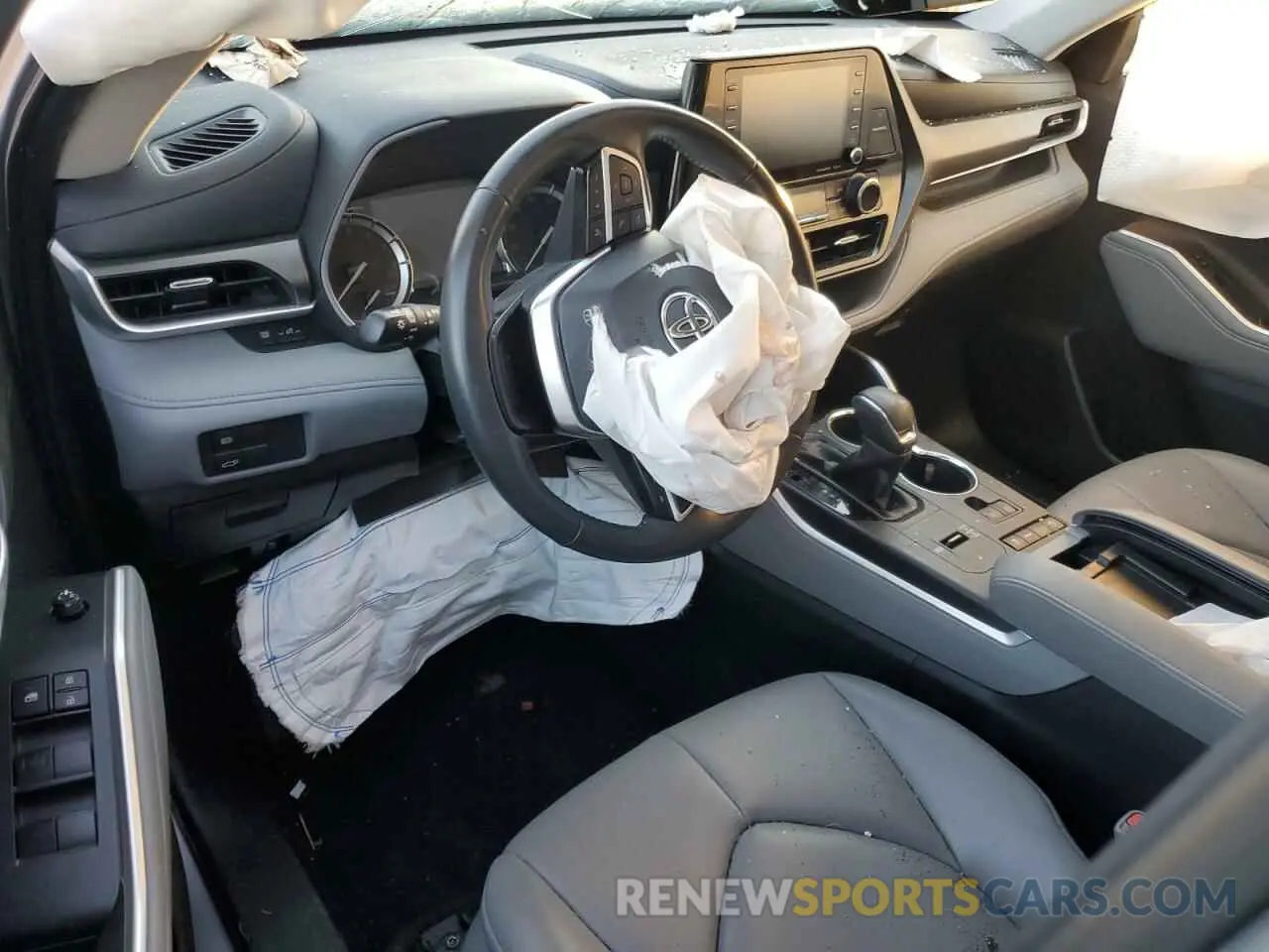 8 Photograph of a damaged car 5TDGZRAH2NS550768 TOYOTA HIGHLANDER 2022