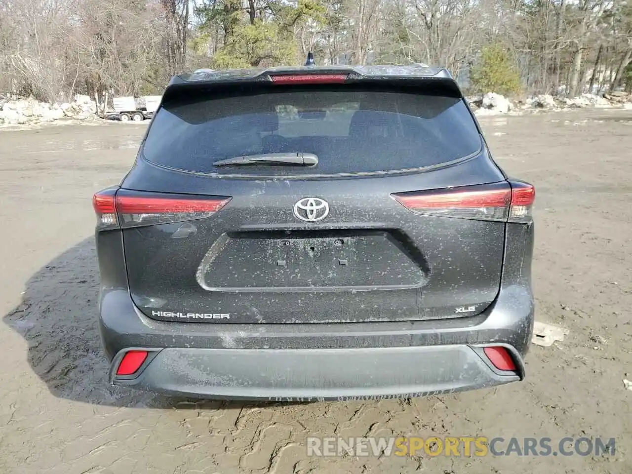 6 Photograph of a damaged car 5TDGZRAH3NS111837 TOYOTA HIGHLANDER 2022