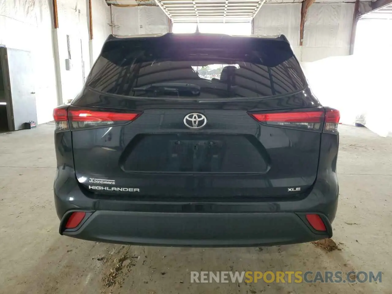 6 Photograph of a damaged car 5TDGZRAH4NS544051 TOYOTA HIGHLANDER 2022