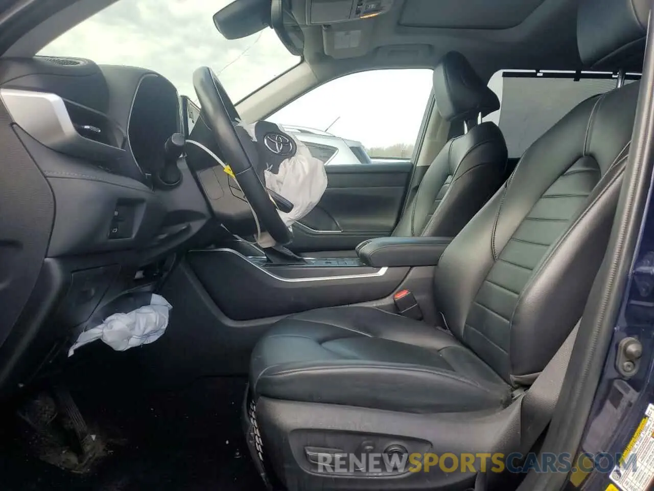 7 Photograph of a damaged car 5TDGZRBH0NS563064 TOYOTA HIGHLANDER 2022