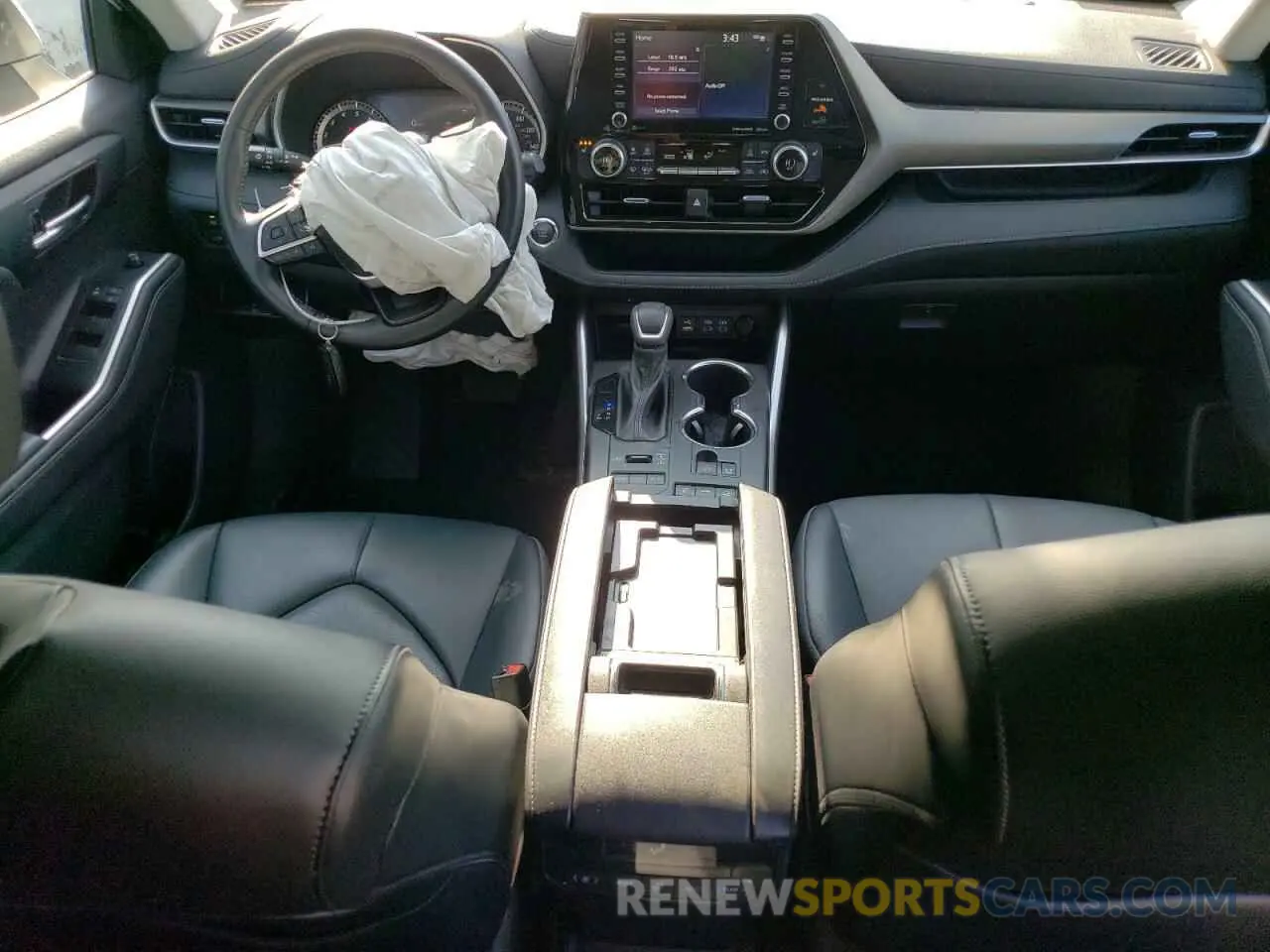 8 Photograph of a damaged car 5TDGZRBH1NS163062 TOYOTA HIGHLANDER 2022