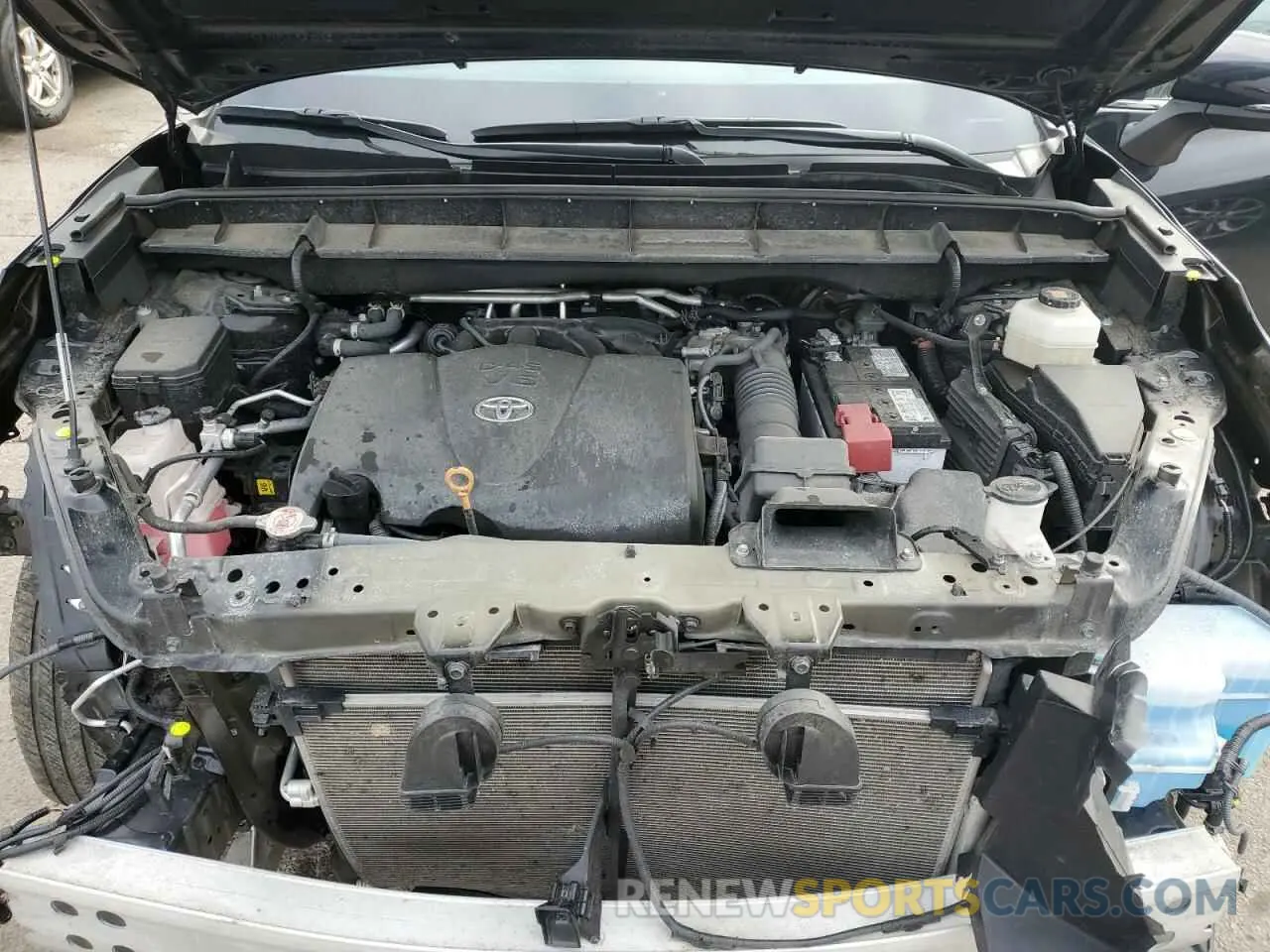 12 Photograph of a damaged car 5TDGZRBH2NS575653 TOYOTA HIGHLANDER 2022