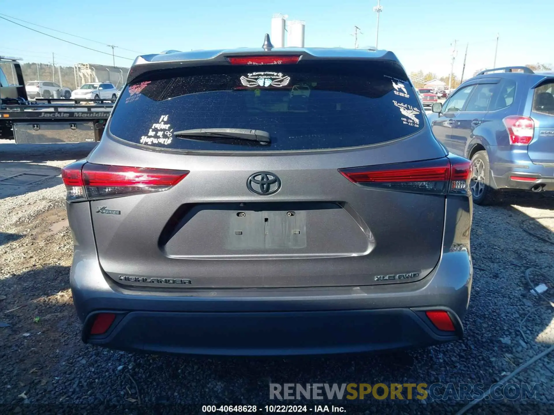 15 Photograph of a damaged car 5TDGZRBH4NS574584 TOYOTA HIGHLANDER 2022