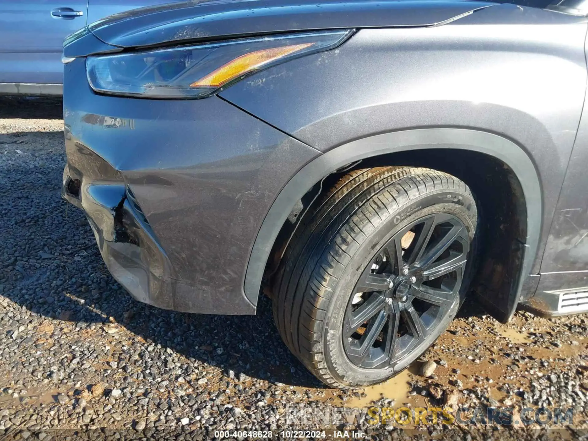 16 Photograph of a damaged car 5TDGZRBH4NS574584 TOYOTA HIGHLANDER 2022
