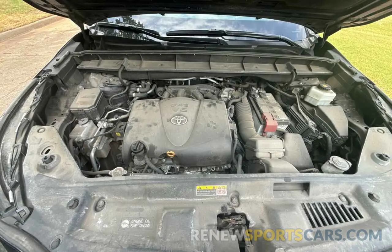 7 Photograph of a damaged car 5TDGZRBH5NS179023 TOYOTA HIGHLANDER 2022