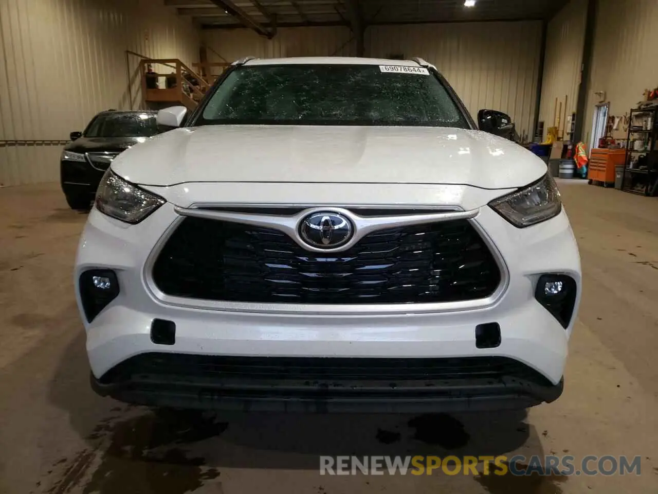 5 Photograph of a damaged car 5TDGZRBH5NS206270 TOYOTA HIGHLANDER 2022