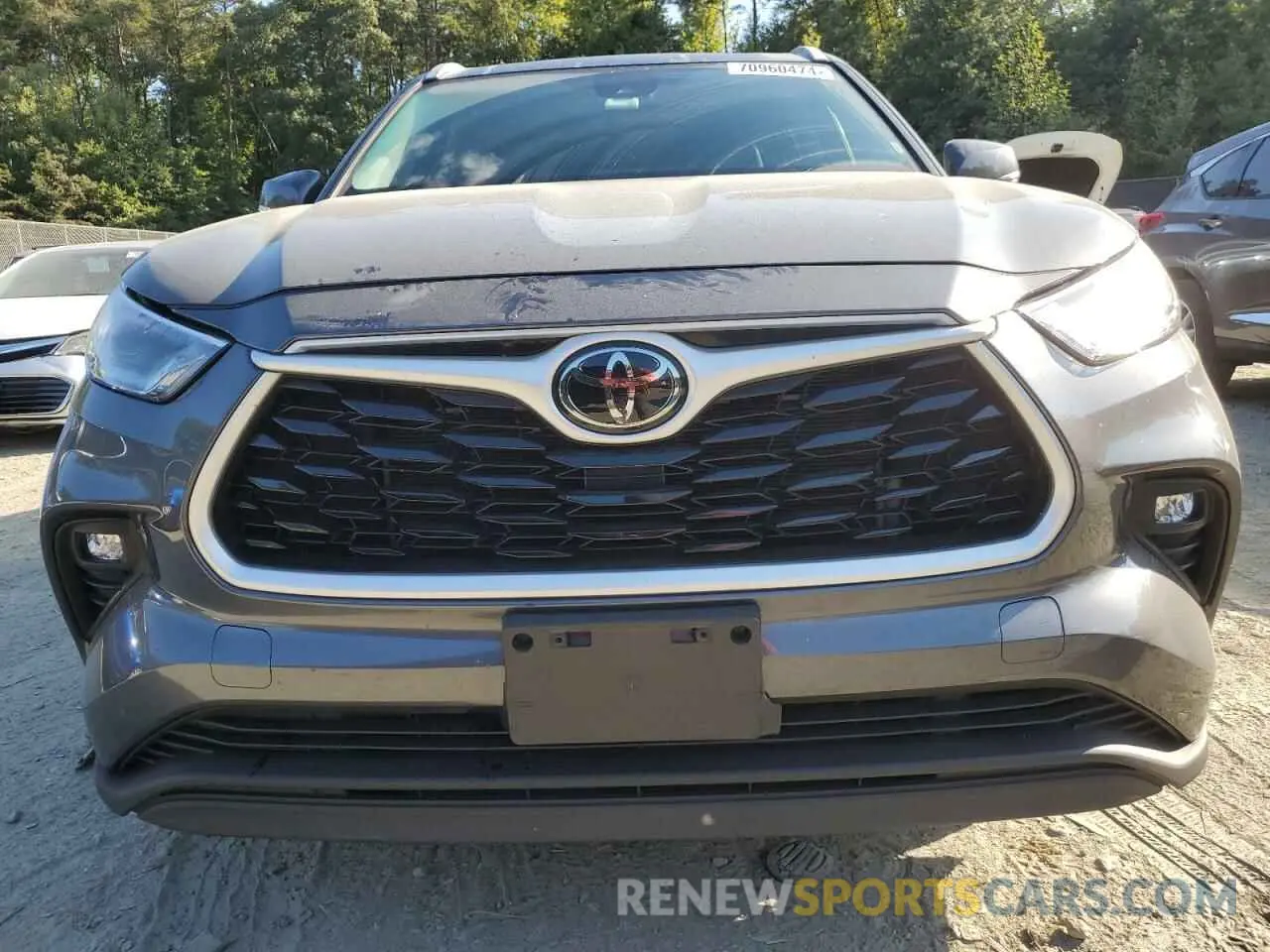 5 Photograph of a damaged car 5TDGZRBH5NS591670 TOYOTA HIGHLANDER 2022