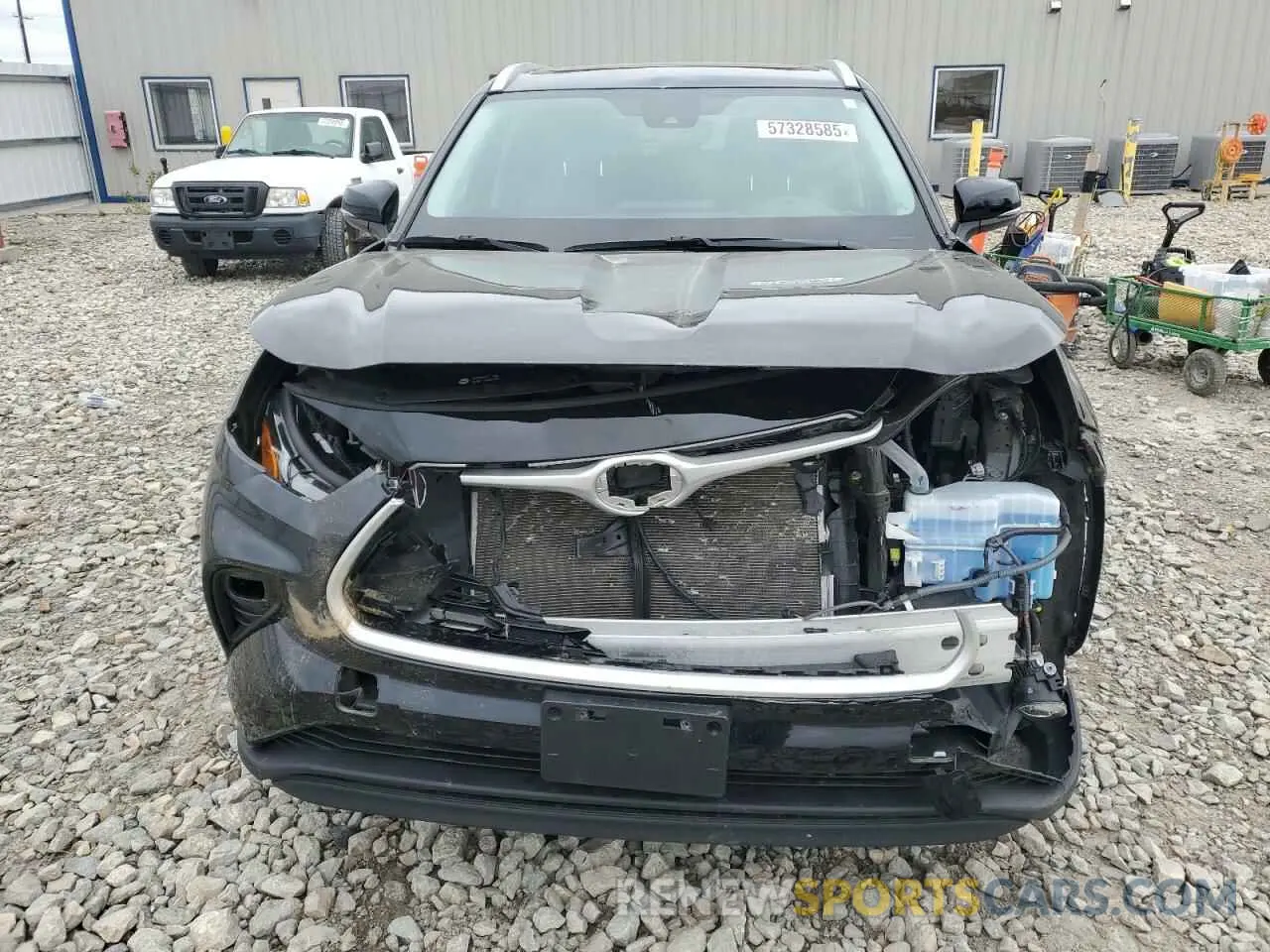 5 Photograph of a damaged car 5TDGZRBH6NS175420 TOYOTA HIGHLANDER 2022