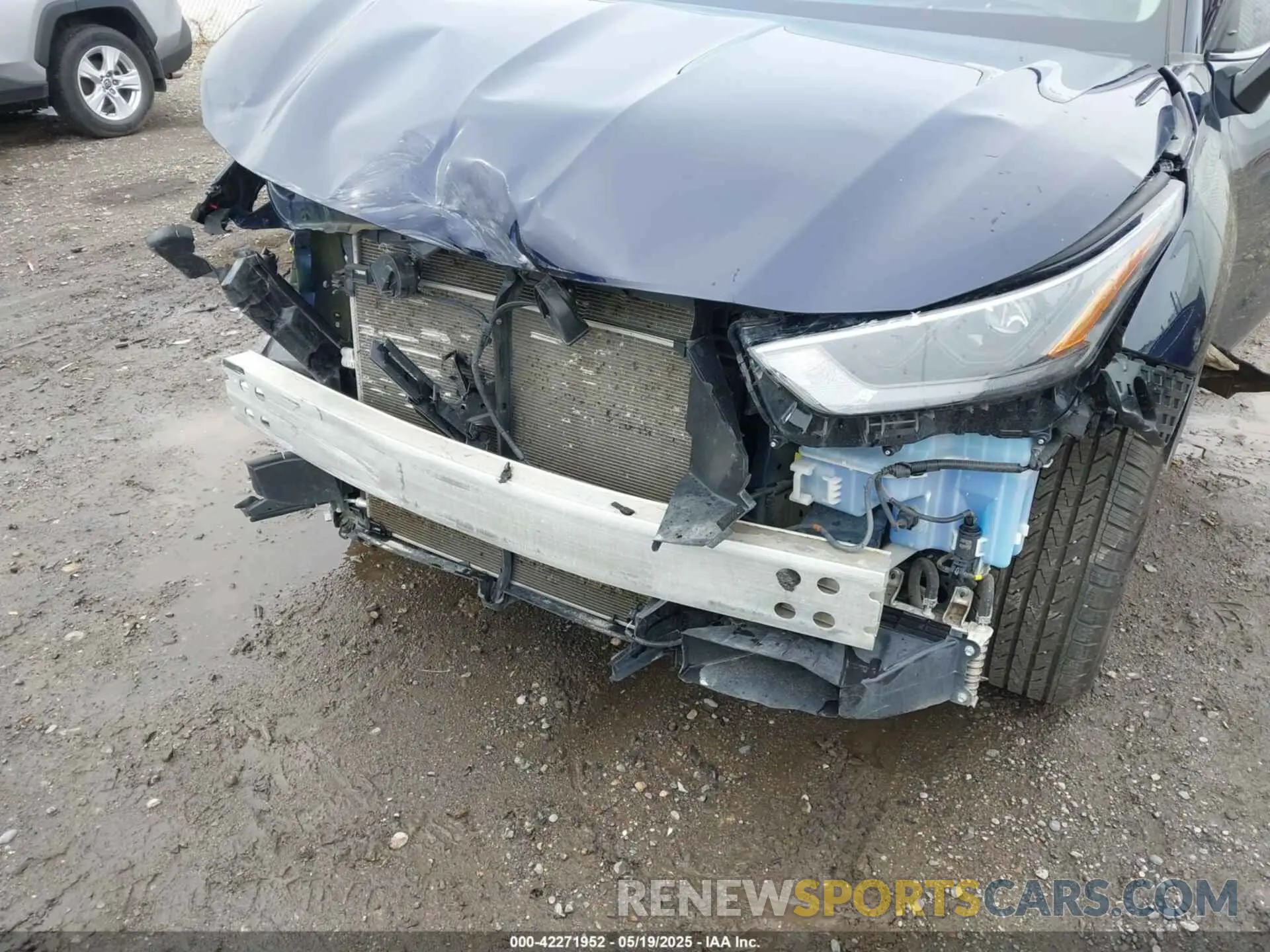 6 Photograph of a damaged car 5TDGZRBH6NS591080 TOYOTA HIGHLANDER 2022