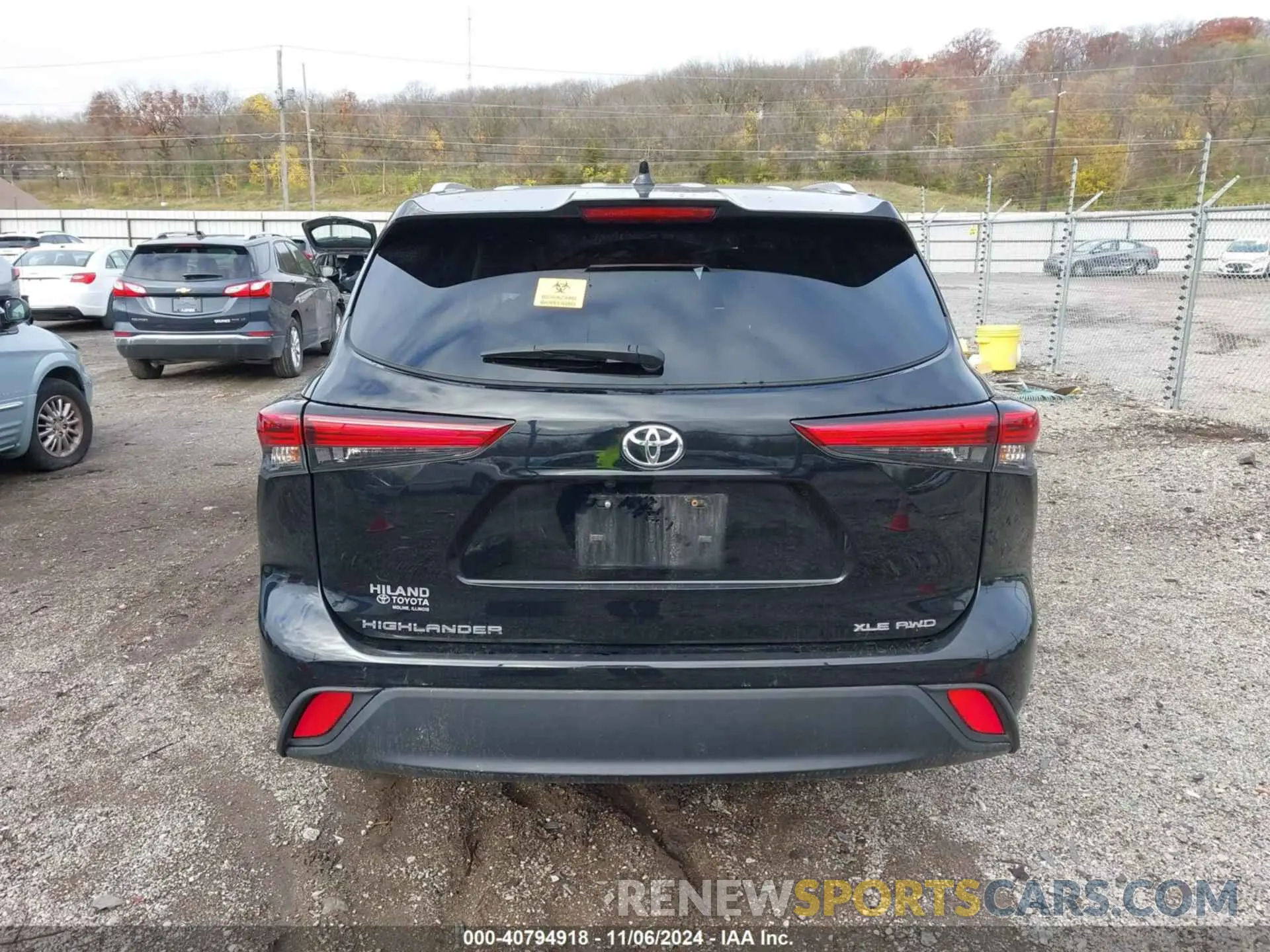 16 Photograph of a damaged car 5TDGZRBH7NS564695 TOYOTA HIGHLANDER 2022