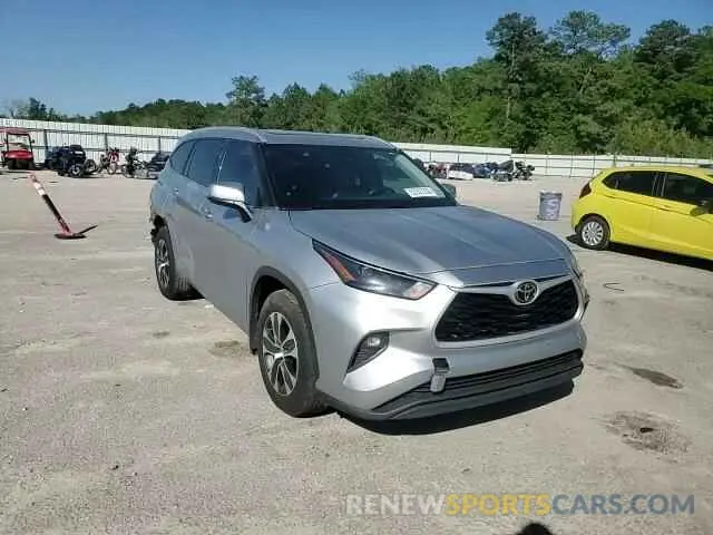 11 Photograph of a damaged car 5TDGZRBH8NS225766 TOYOTA HIGHLANDER 2022