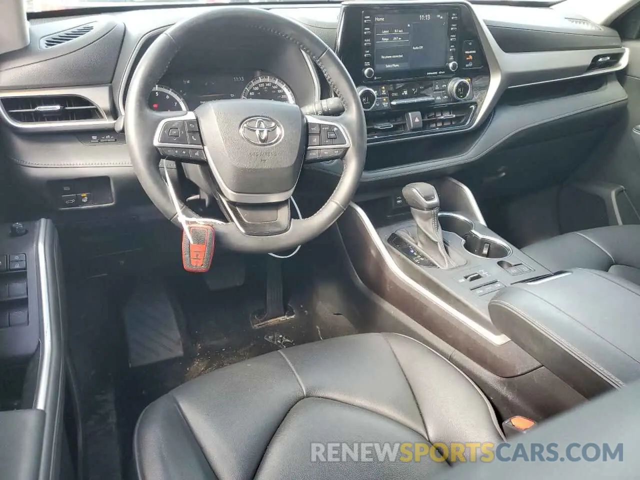 8 Photograph of a damaged car 5TDGZRBH8NS582154 TOYOTA HIGHLANDER 2022