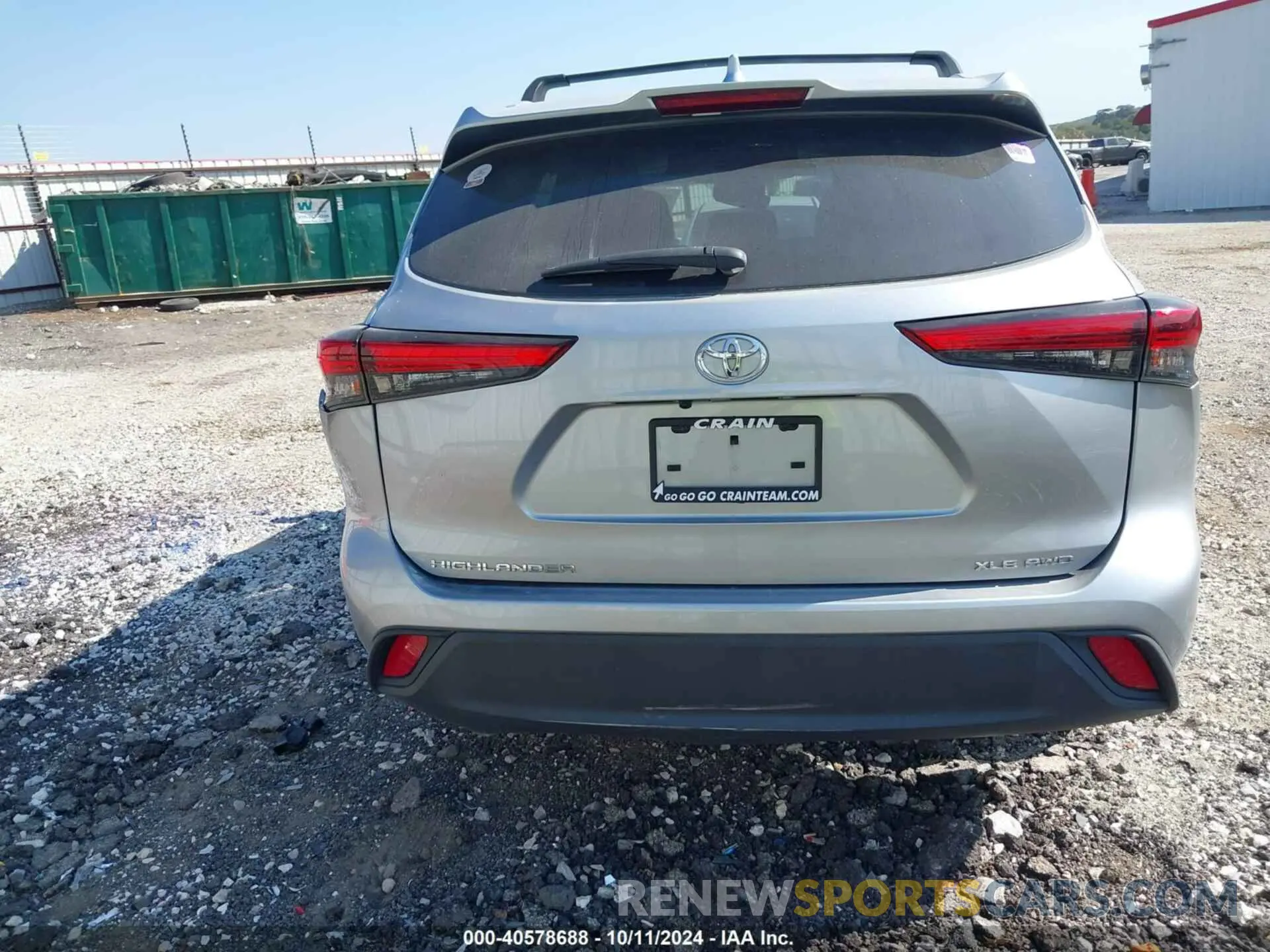 16 Photograph of a damaged car 5TDGZRBHXNS175047 TOYOTA HIGHLANDER 2022