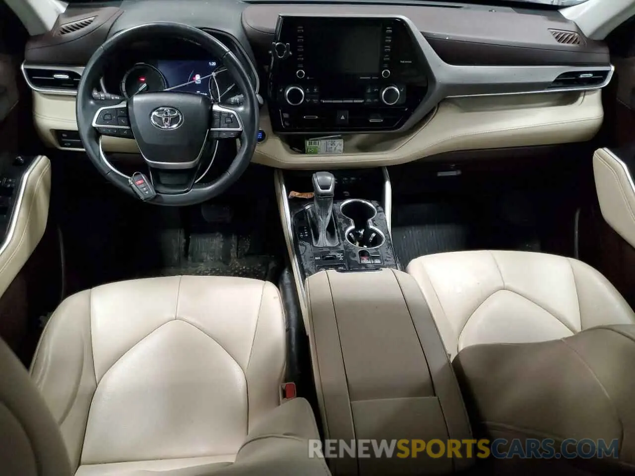 8 Photograph of a damaged car 5TDGZRBHXNS201422 TOYOTA HIGHLANDER 2022