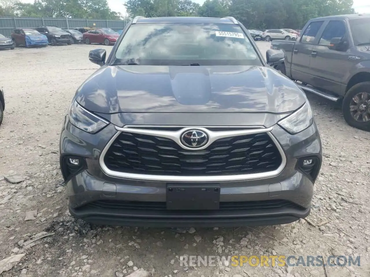 5 Photograph of a damaged car 5TDGZRBHXNS226630 TOYOTA HIGHLANDER 2022