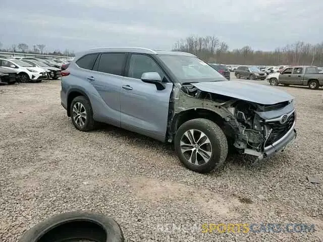 15 Photograph of a damaged car 5TDGZRBHXNS229849 TOYOTA HIGHLANDER 2022