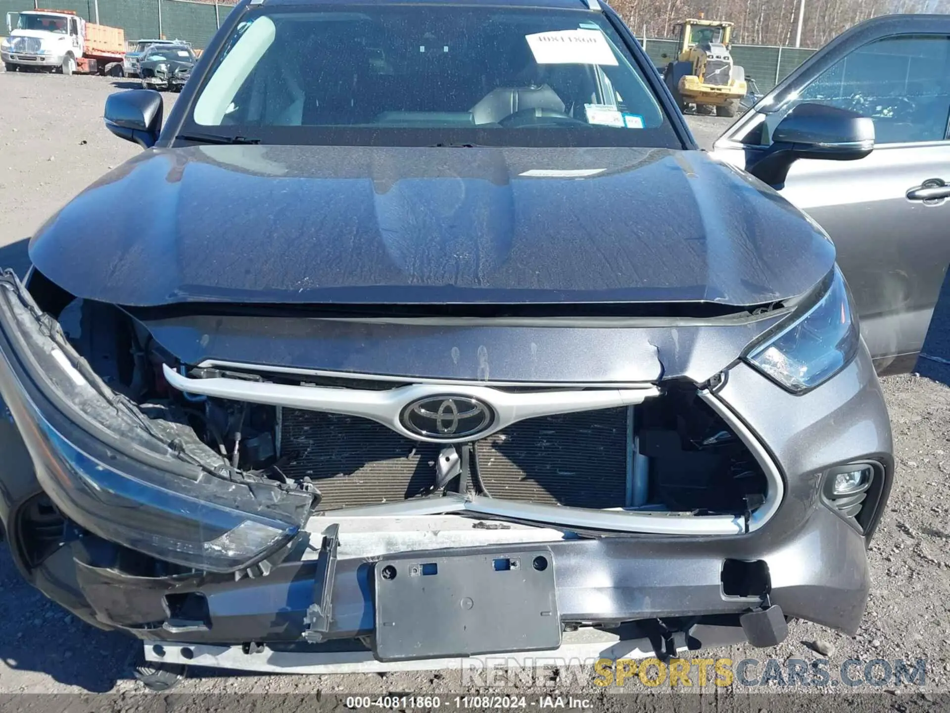 6 Photograph of a damaged car 5TDGZRBHXNS235778 TOYOTA HIGHLANDER 2022