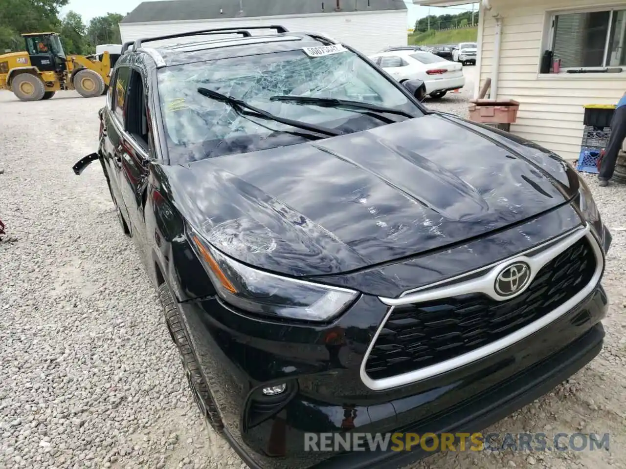 9 Photograph of a damaged car 5TDGZRBHXNS580180 TOYOTA HIGHLANDER 2022