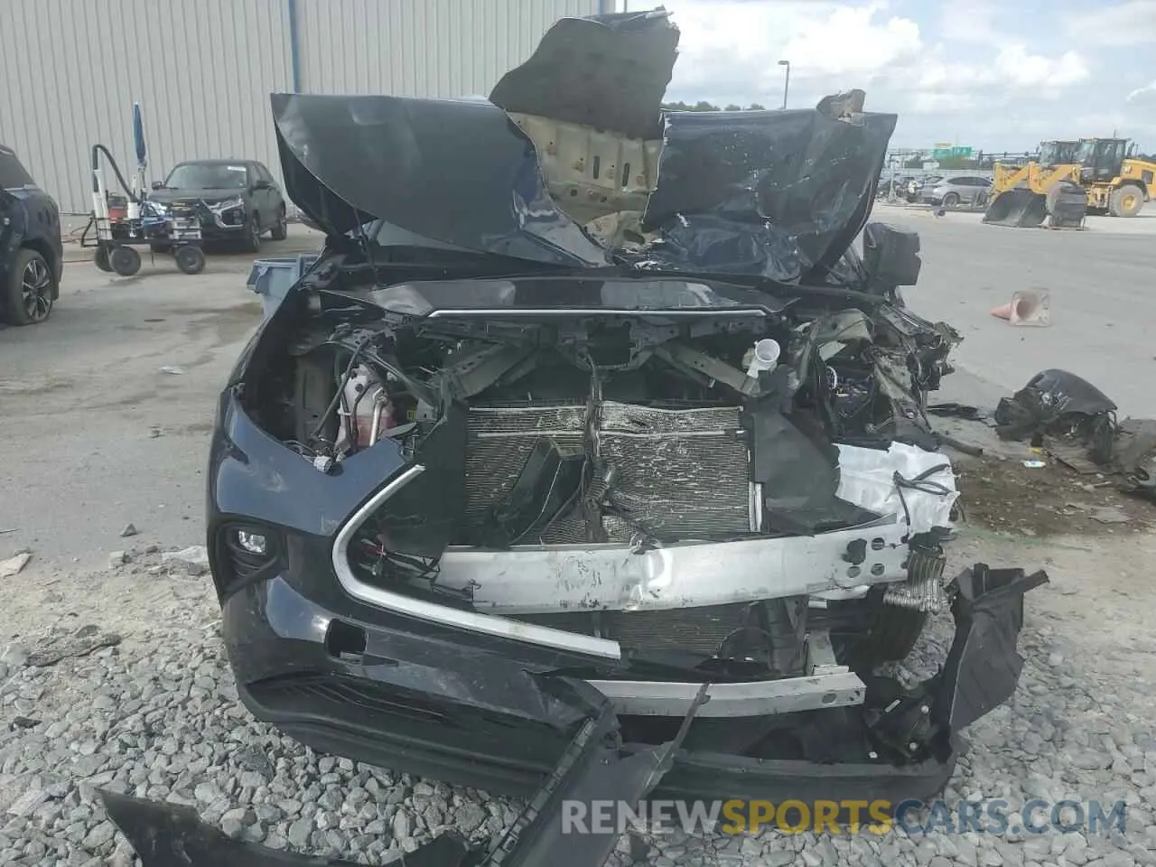 5 Photograph of a damaged car 5TDHZRAHXNS554247 TOYOTA HIGHLANDER 2022