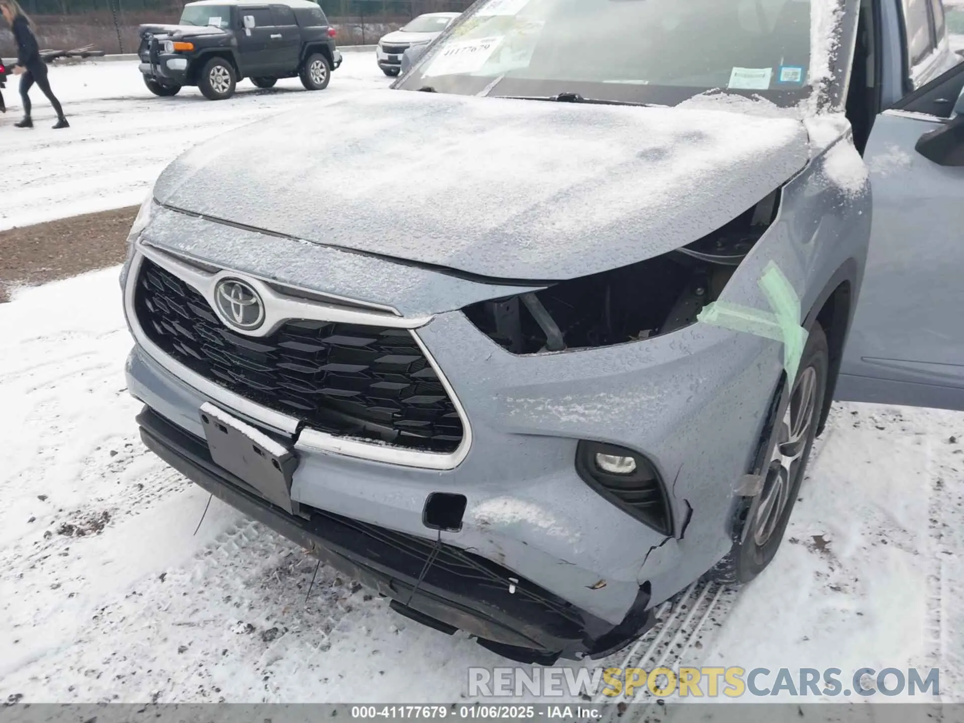 6 Photograph of a damaged car 5TDHZRBH2NS168663 TOYOTA HIGHLANDER 2022