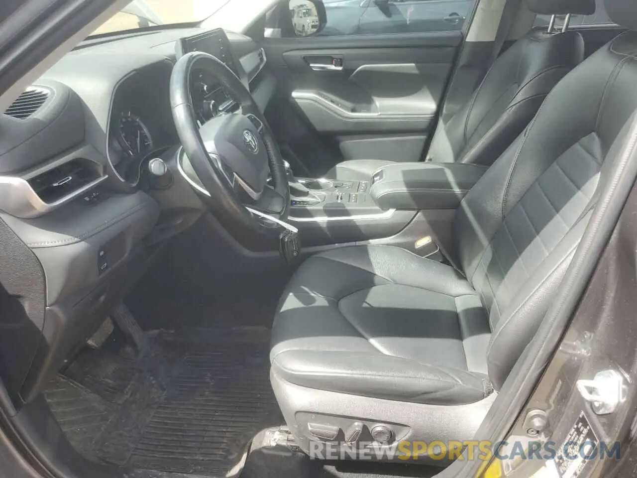 7 Photograph of a damaged car 5TDHZRBH3NS234220 TOYOTA HIGHLANDER 2022