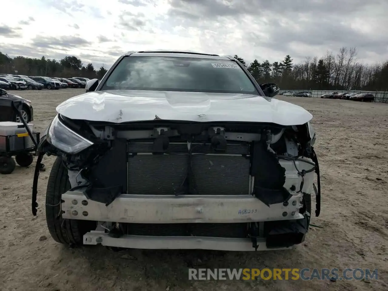 5 Photograph of a damaged car 5TDHZRBH4NS220987 TOYOTA HIGHLANDER 2022