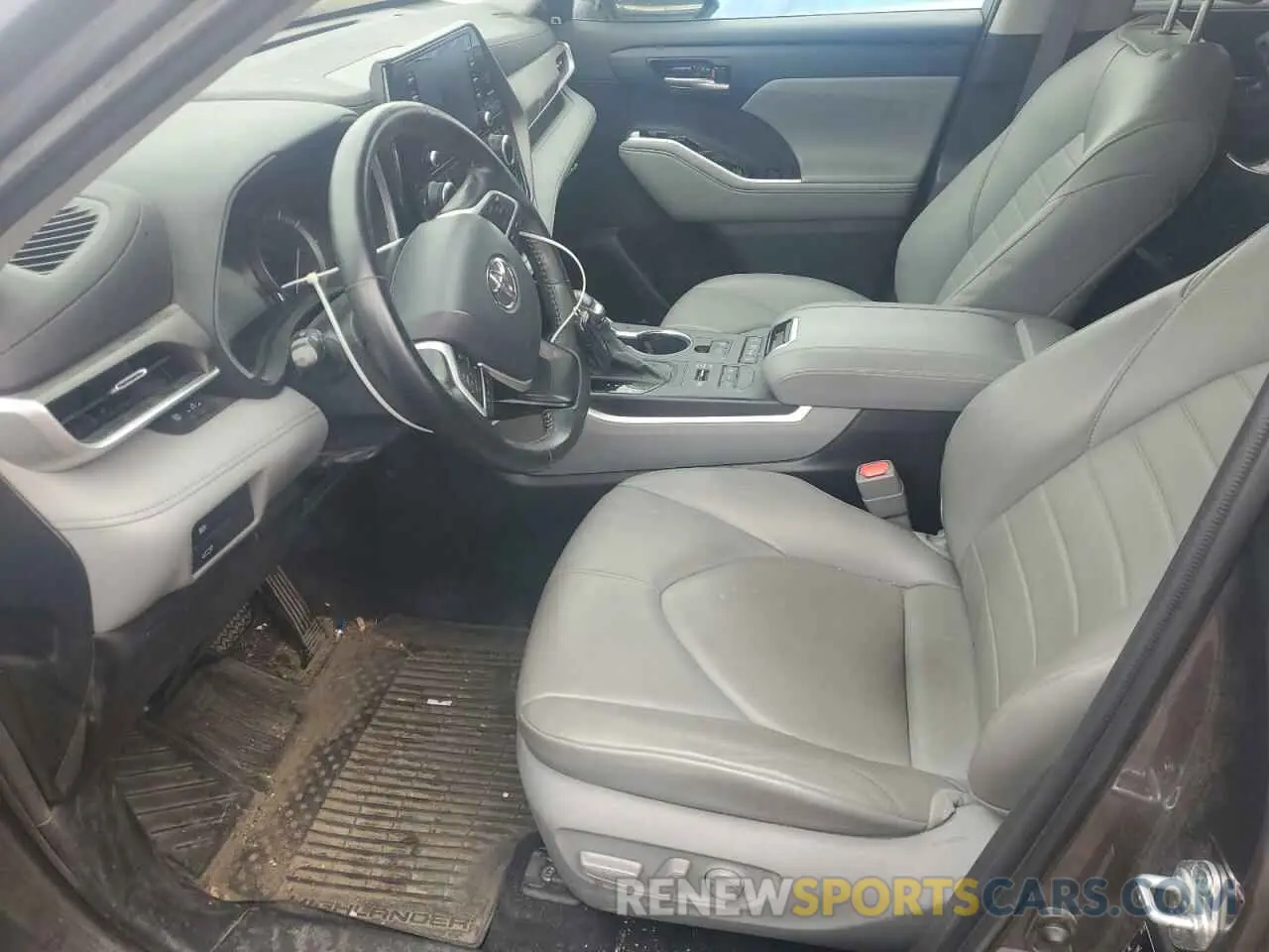 7 Photograph of a damaged car 5TDHZRBH4NS585976 TOYOTA HIGHLANDER 2022