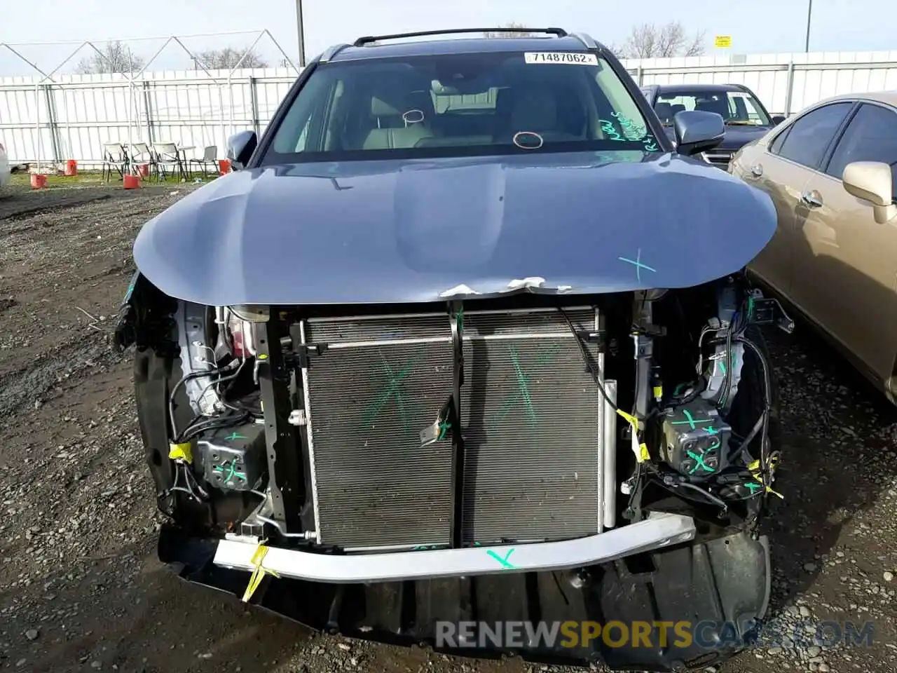 5 Photograph of a damaged car 5TDHZRBH5NS169208 TOYOTA HIGHLANDER 2022