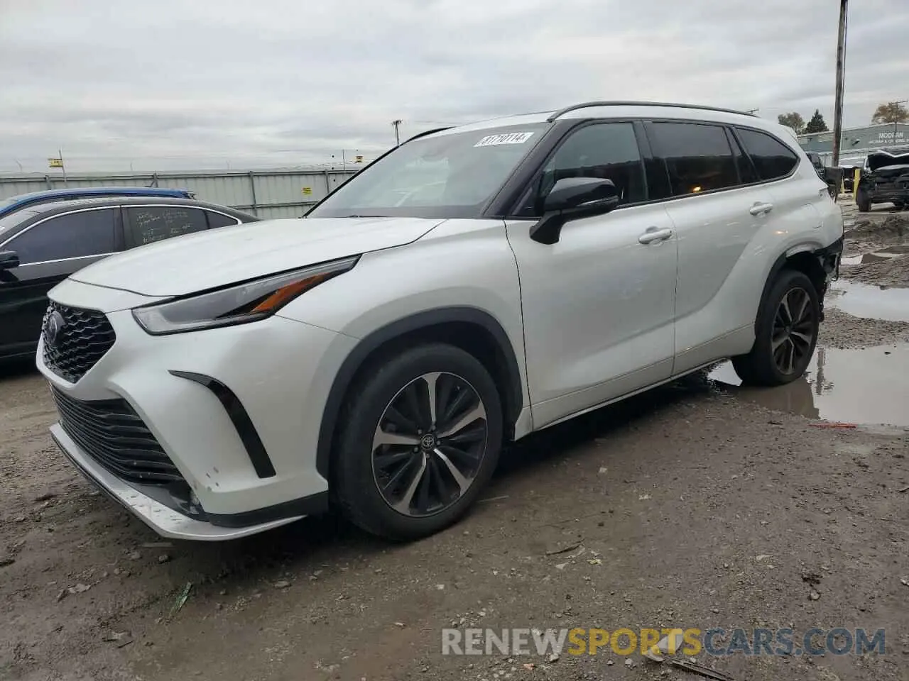 1 Photograph of a damaged car 5TDJZRBH3NS211327 TOYOTA HIGHLANDER 2022