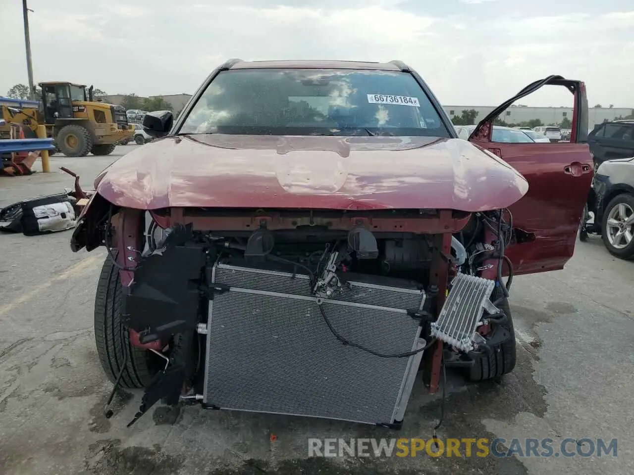 5 Photograph of a damaged car 5TDLZRAH3NS140222 TOYOTA HIGHLANDER 2022