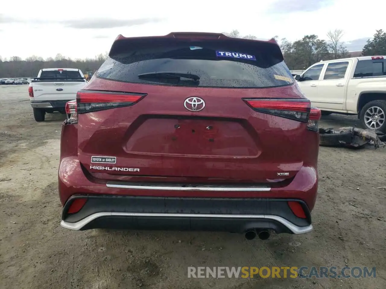 6 Photograph of a damaged car 5TDLZRAH4NS101008 TOYOTA HIGHLANDER 2022