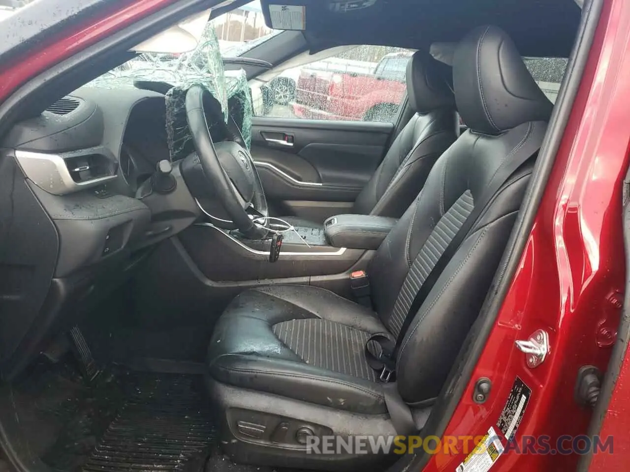 7 Photograph of a damaged car 5TDLZRAH4NS101008 TOYOTA HIGHLANDER 2022