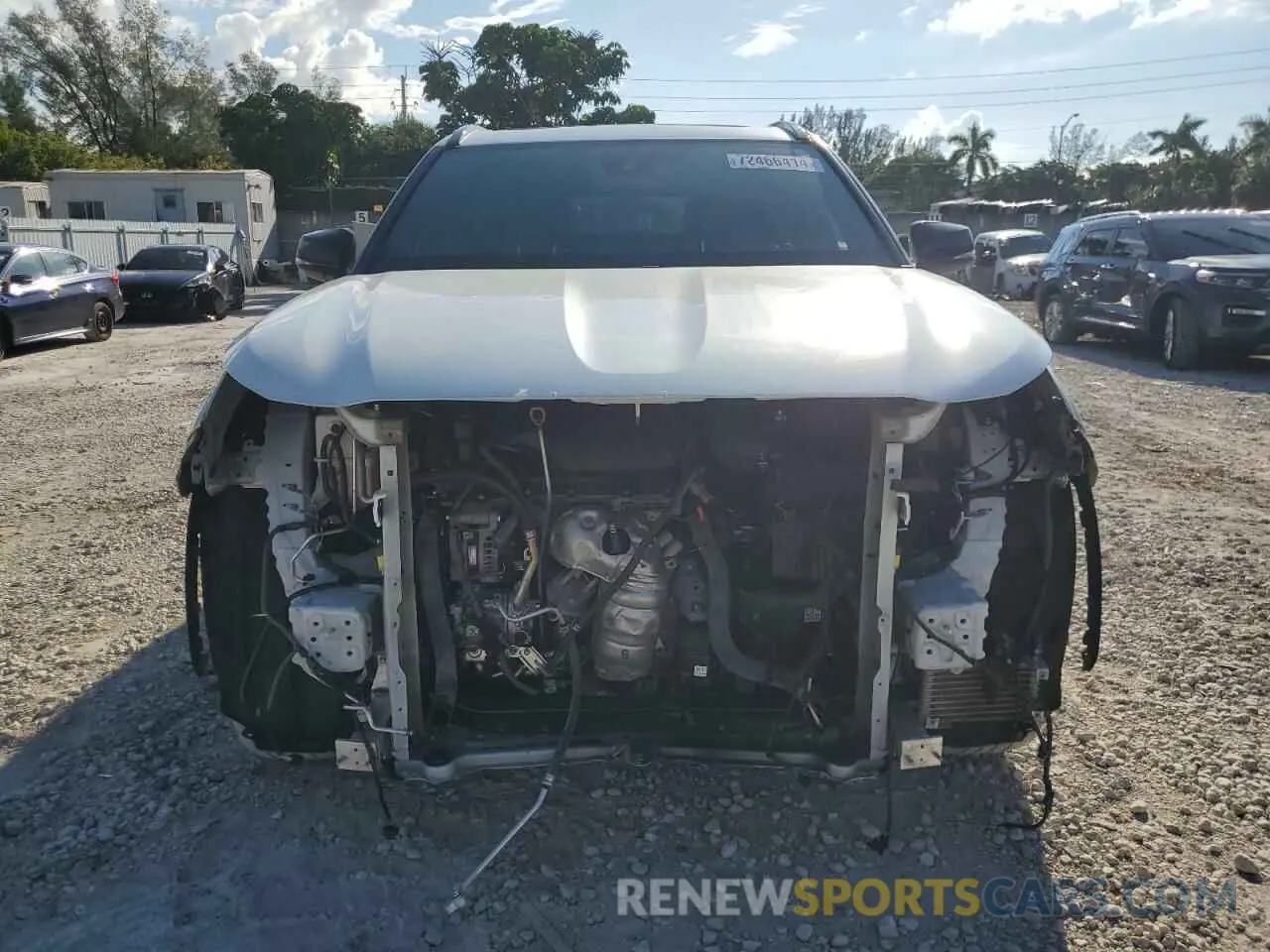 5 Photograph of a damaged car 5TDLZRAH6NS095132 TOYOTA HIGHLANDER 2022