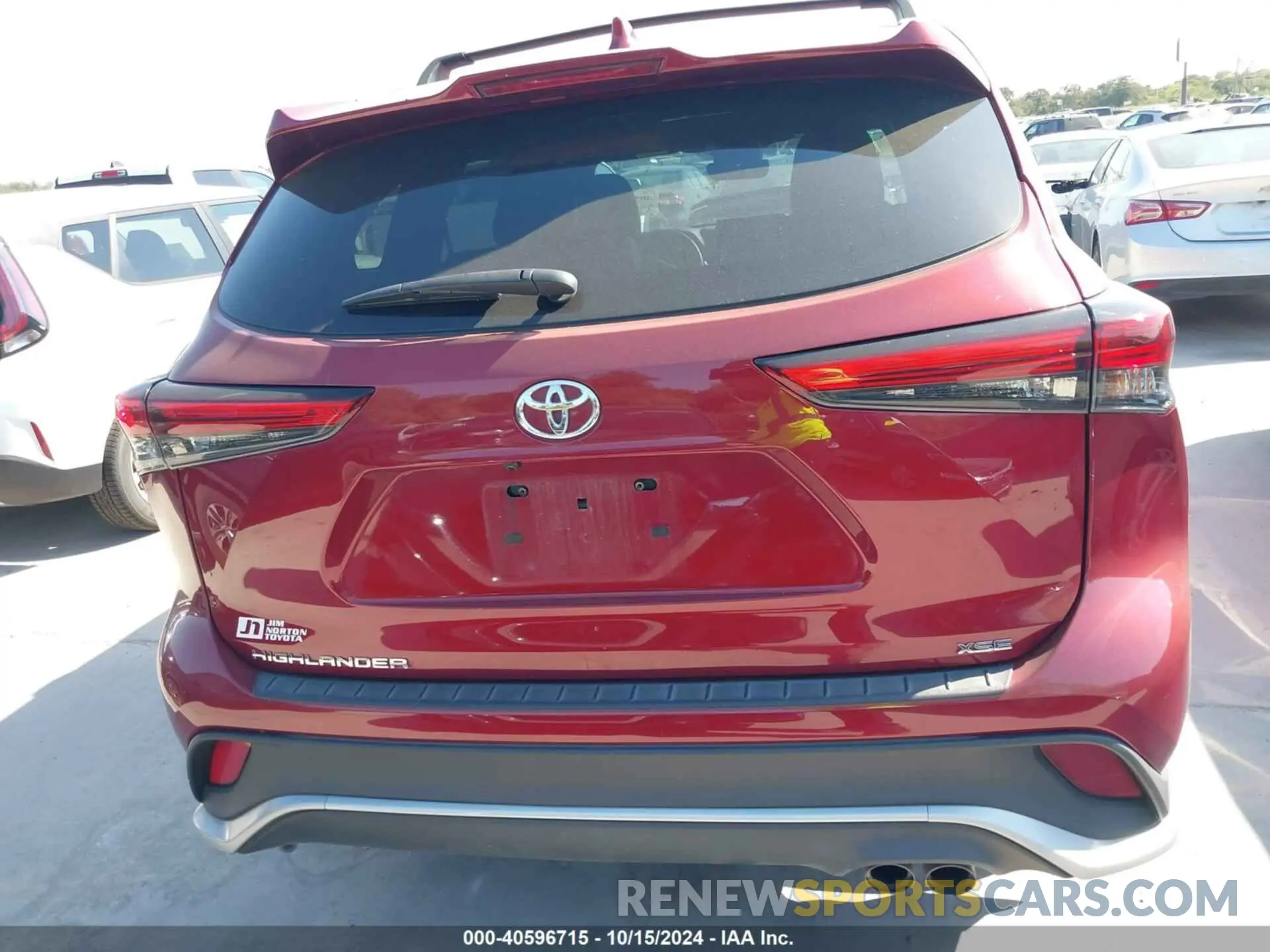 16 Photograph of a damaged car 5TDLZRAHXNS130982 TOYOTA HIGHLANDER 2022