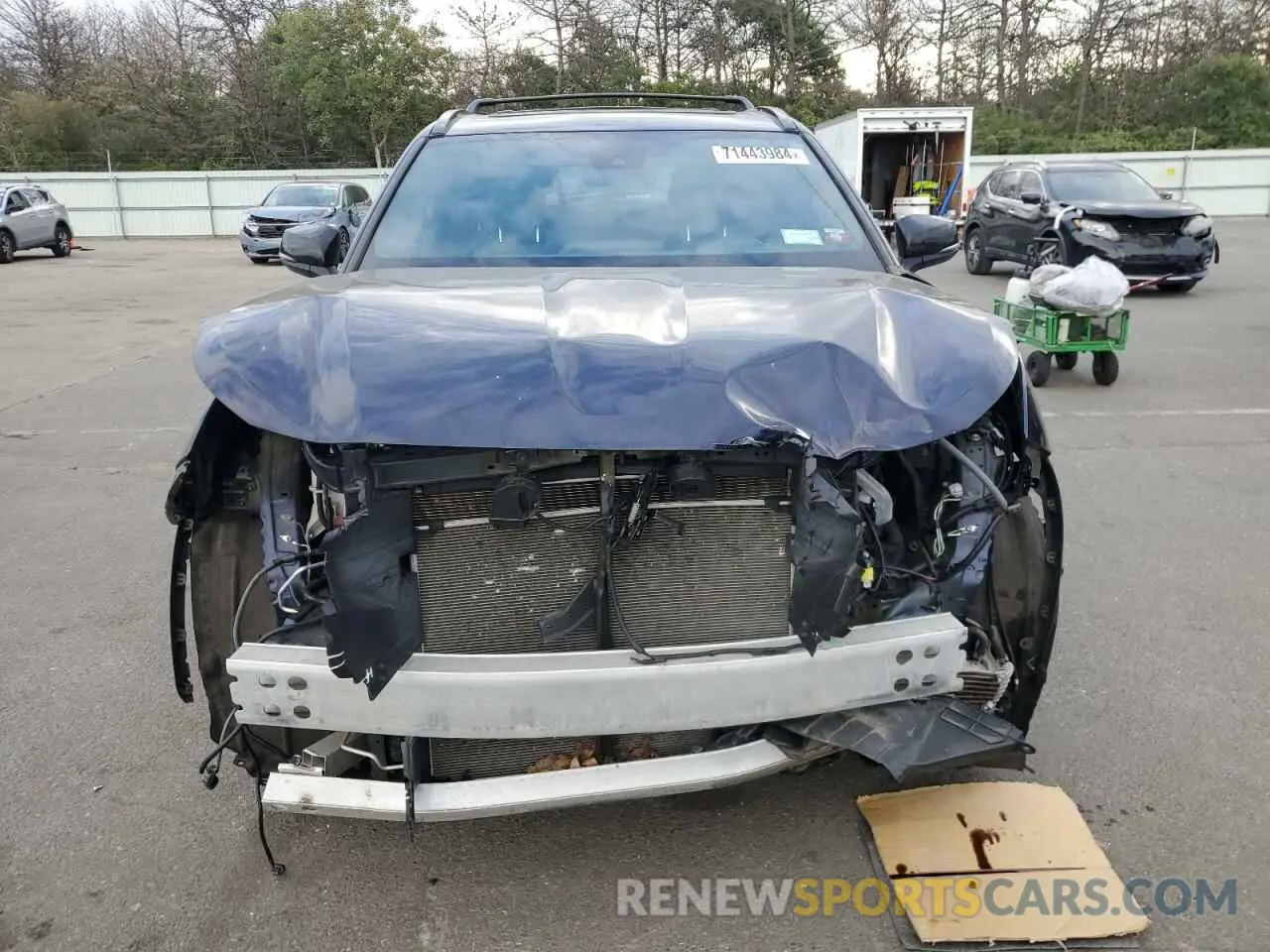 5 Photograph of a damaged car 5TDLZRBH2NS213563 TOYOTA HIGHLANDER 2022
