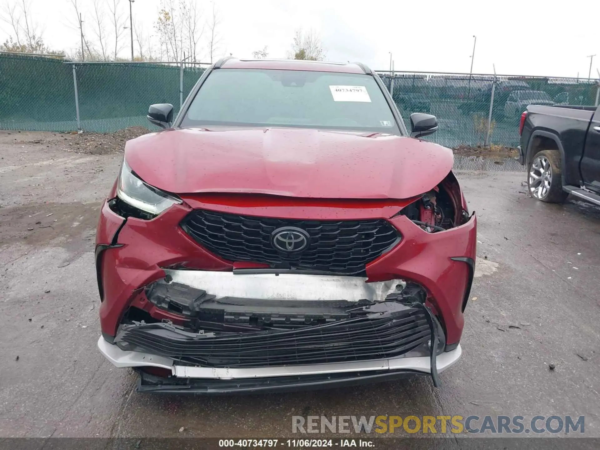 6 Photograph of a damaged car 5TDLZRBH3NS205651 TOYOTA HIGHLANDER 2022