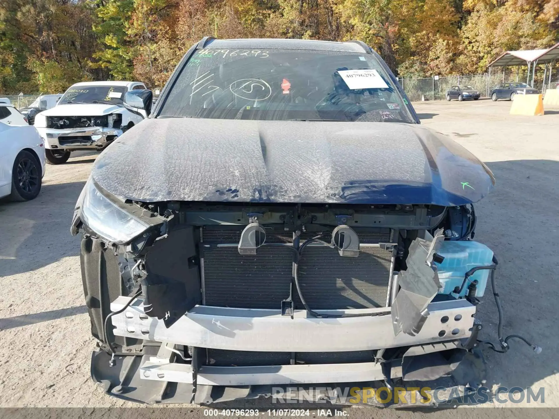 13 Photograph of a damaged car 5TDLZRBH7NS243951 TOYOTA HIGHLANDER 2022