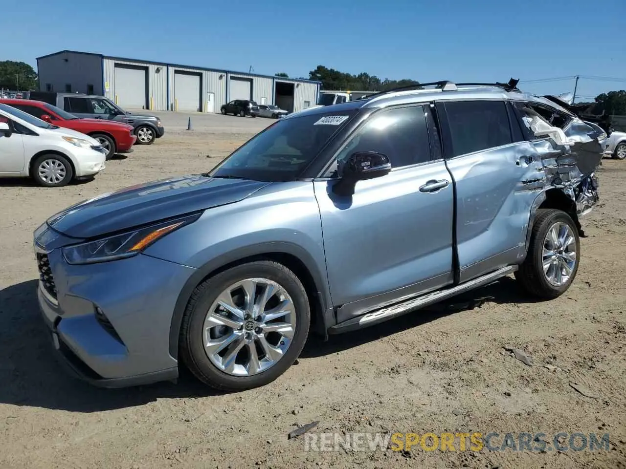 1 Photograph of a damaged car 5TDYARAH3NS014309 TOYOTA HIGHLANDER 2022
