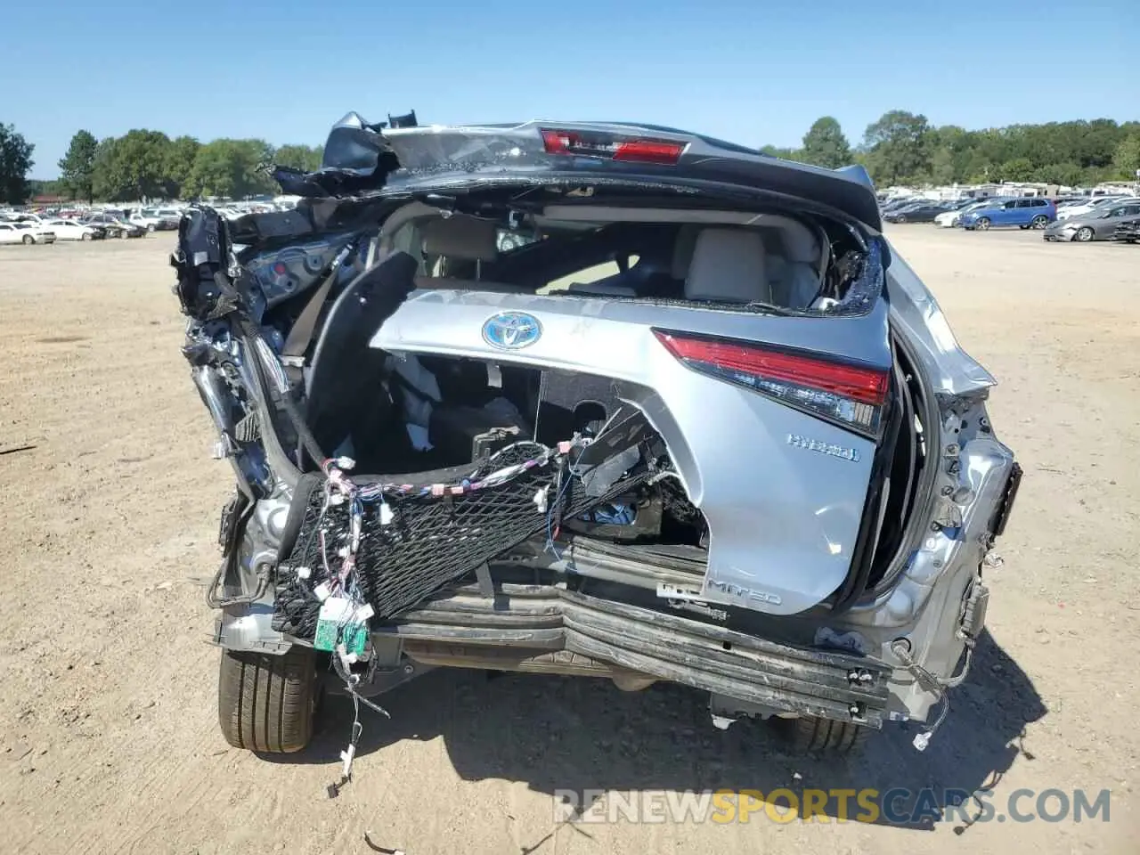 6 Photograph of a damaged car 5TDYARAH3NS014309 TOYOTA HIGHLANDER 2022